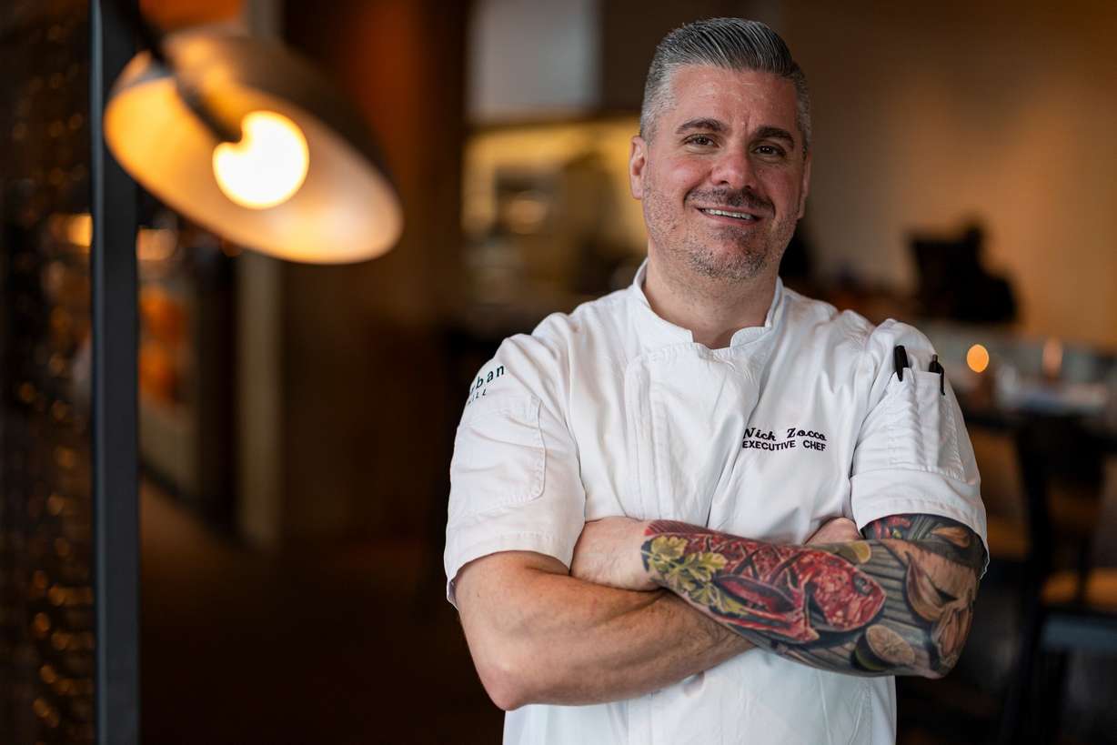 Executive Chef Nick Zocco poses for a portrait at Urban Hill in Salt Lake City on March 3. Zocco is scheduled to hold another special event on Aug. 19.