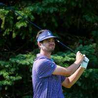 Hossler and Brennan share Wyndham Championship lead with postseason berths at stake