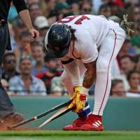 Boston fails to post 2nd win streak of 10-plus in a season for 1st time, falls to A's 7-3