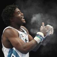 Frederick Richard makes a statement in more ways than one en route to first US gymnastics title
