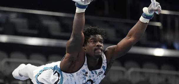 If Frederick Richard wants to make men's gymnastics fun, he knows winning has to be part of the plan