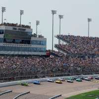 Ty Gibbs holds on to win NASCAR Cup Series race at Iowa Speedway