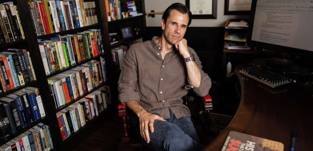 Popular podcaster's book says America has seen, and defeated, a lot worse