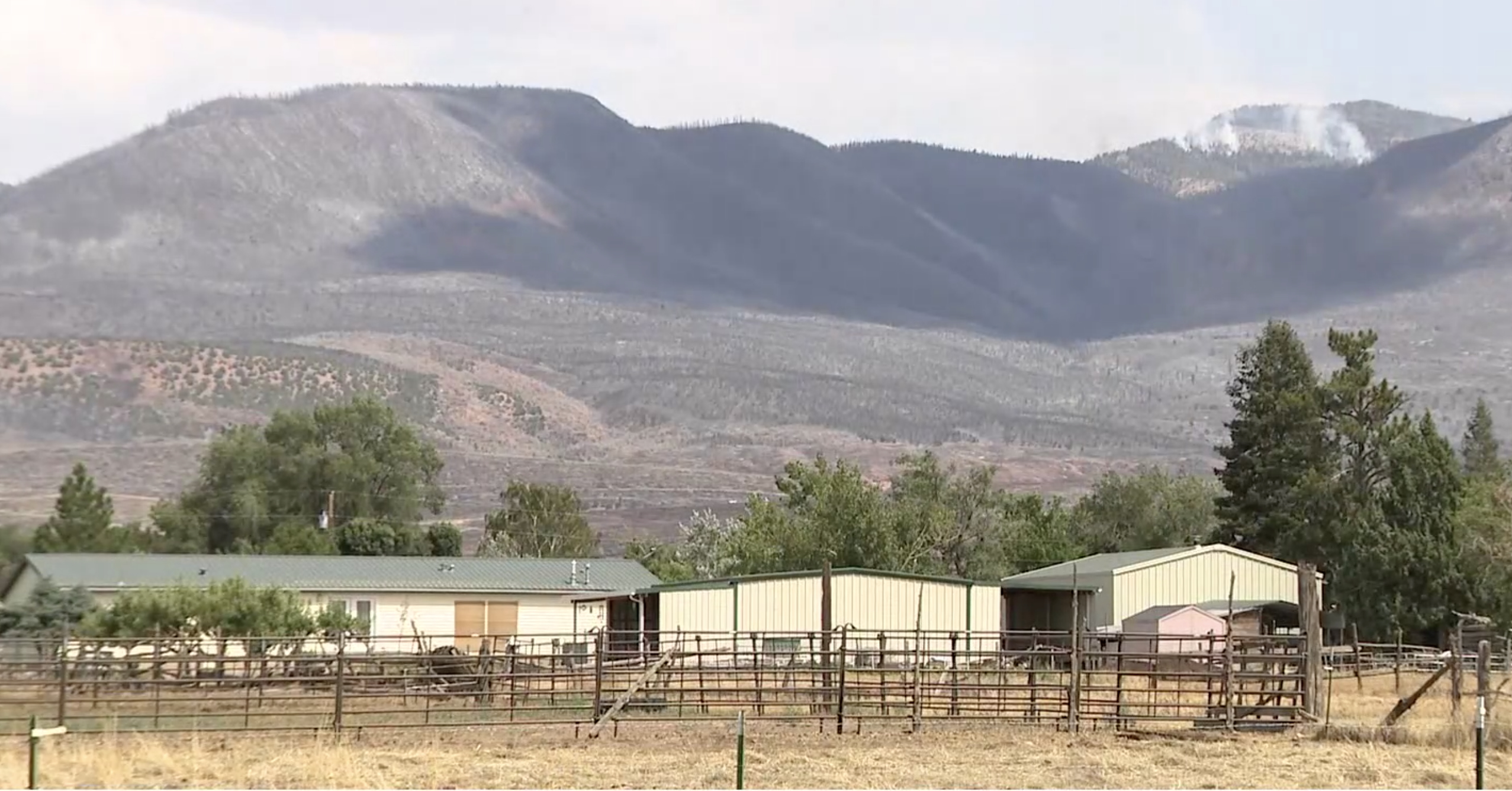 The town of Meadow is preparing for potential flooding Sunday as the Widemouth 2 fire continues to rage nearby.