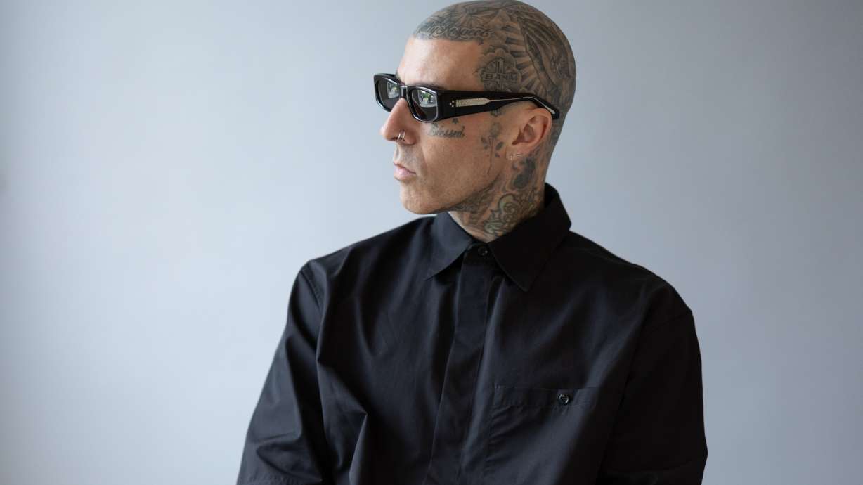 Travis Barker poses for a portrait in New York on June 11.