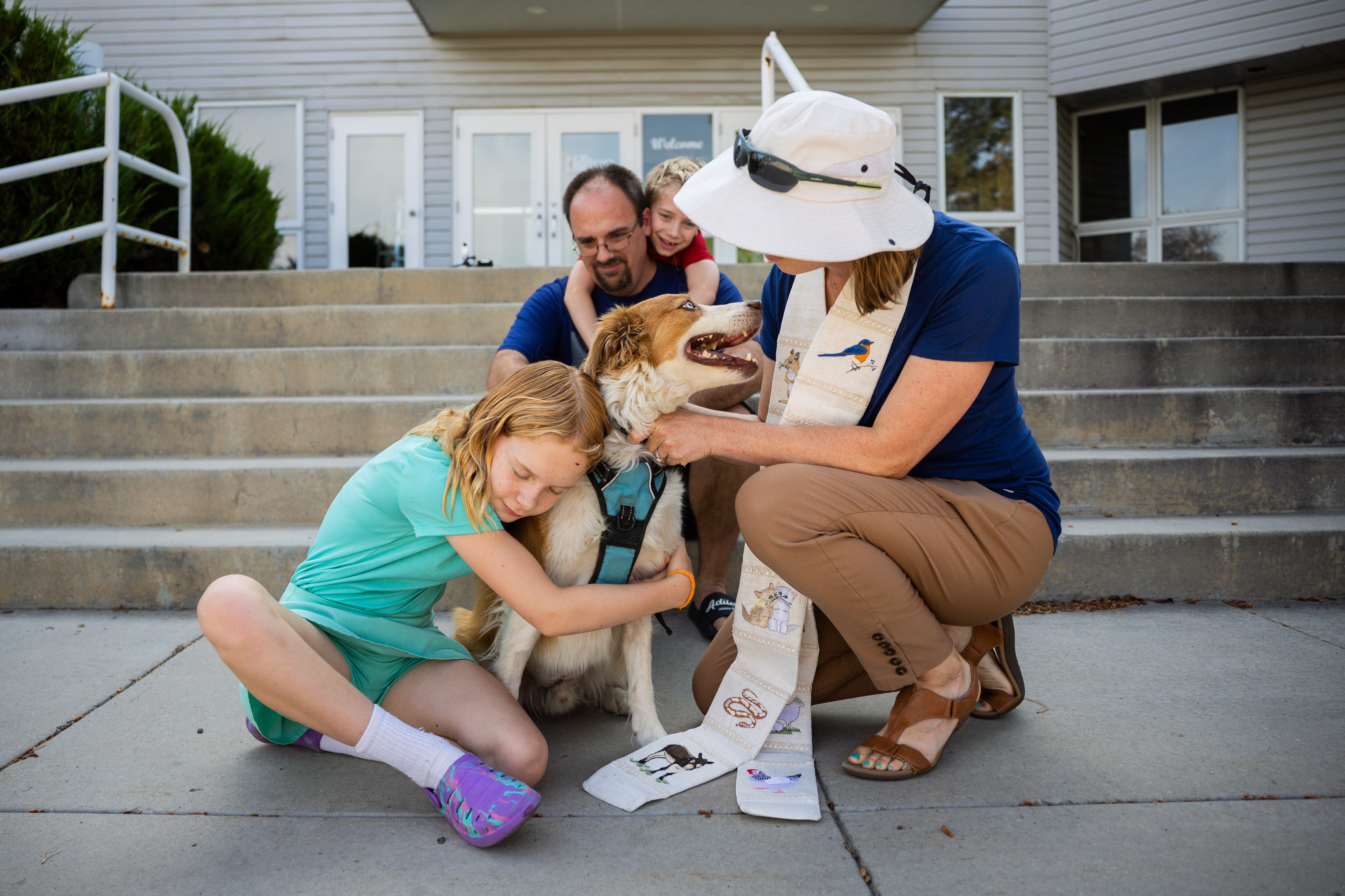 Photo gallery: Family pets draw our full attention during Blessing of the Animals event
