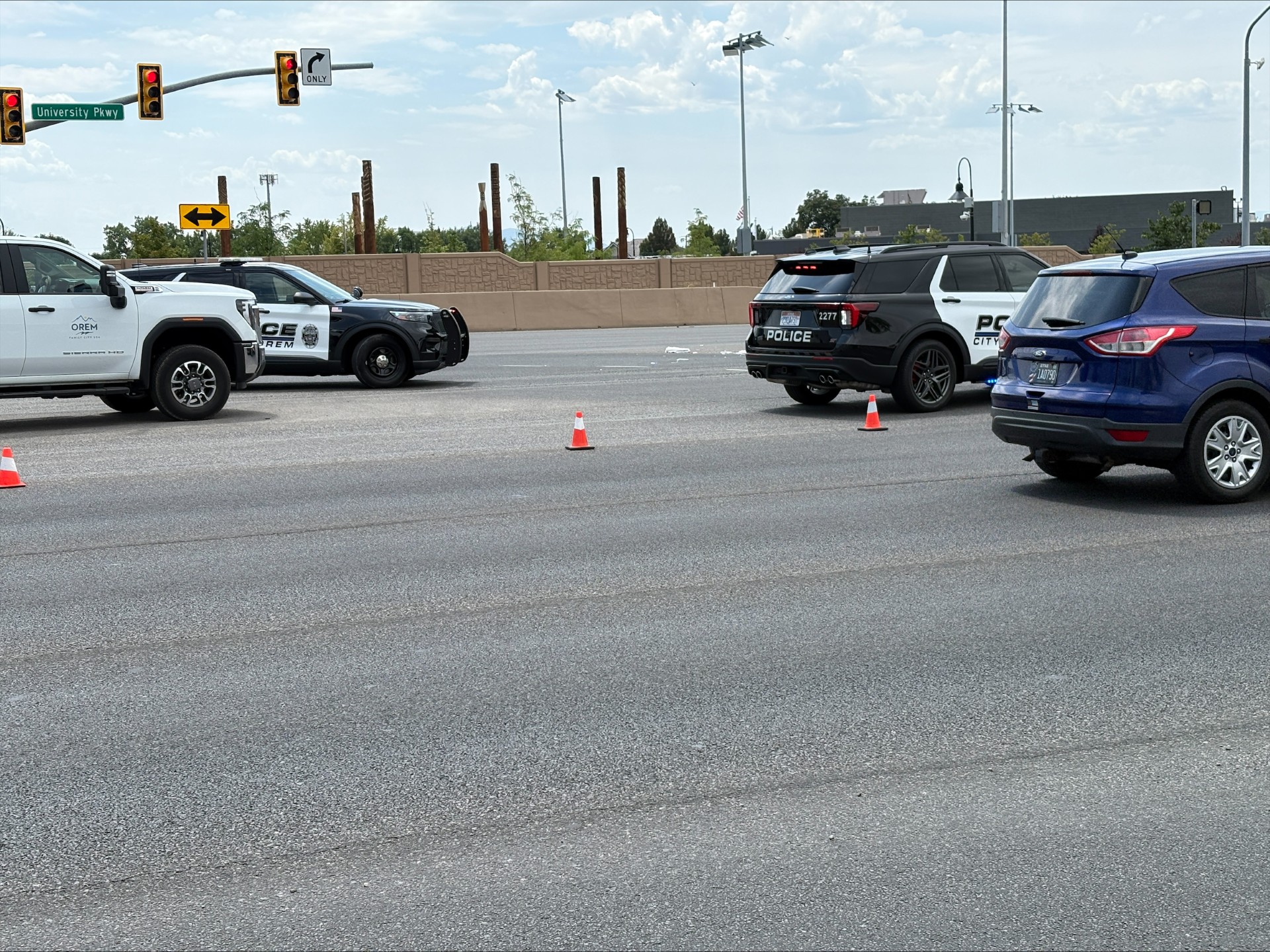 Man dead after being struck by vehicle in Orem