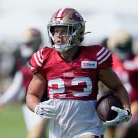 McCaffrey sits out practice with 'tightness' as the 49ers manage his workload