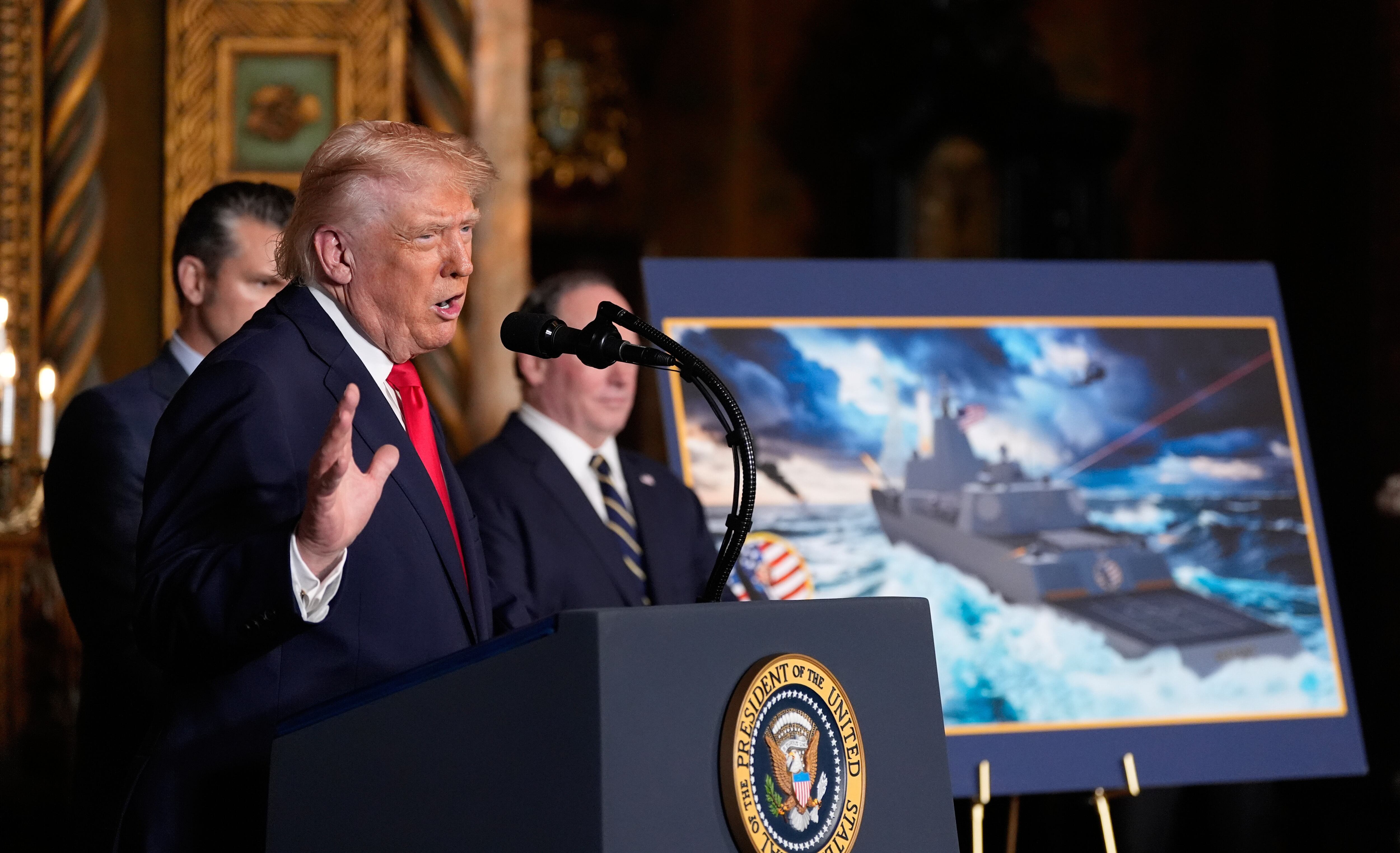 So how much will a fleet of Trump-class nuclear-powered battleships cost?