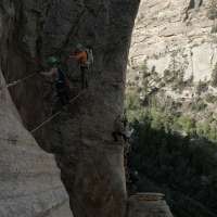 Utah's first public via ferrata course draws thousands of people to Vernal