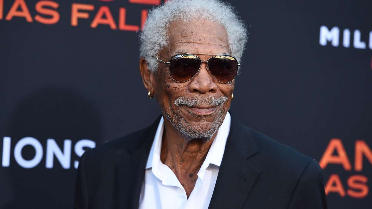Morgan Freeman appears at the Los Angeles premiere of "Angel Has Fallen" on Aug. 20, 2019. Freeman and his business partners will release a new album called "Morgan Freeman's Symphonic Blues Experience" on Friday.