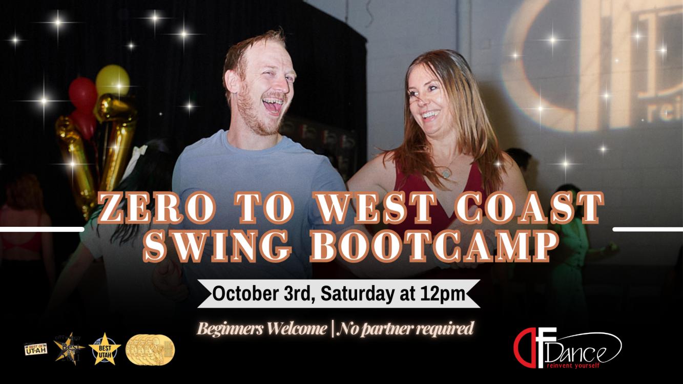 Zero to West Coast Swing Bootcamp (No Partner needed)