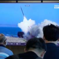 North Korea launches another missile toward sea ahead of US-South Korean military drills