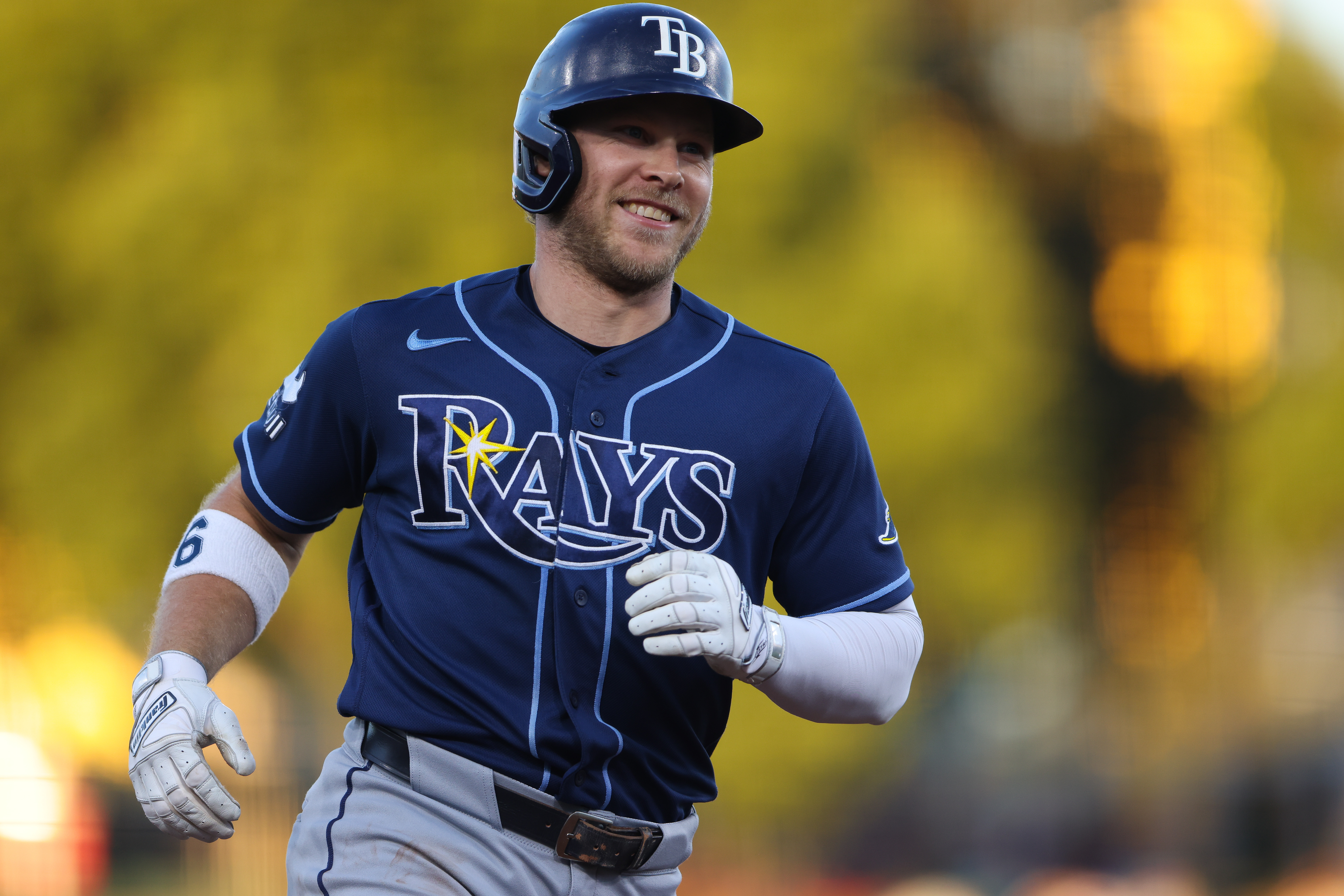 Walls HRs from both sides of the plate for 2nd time in his career as Rays beat A's 12-4