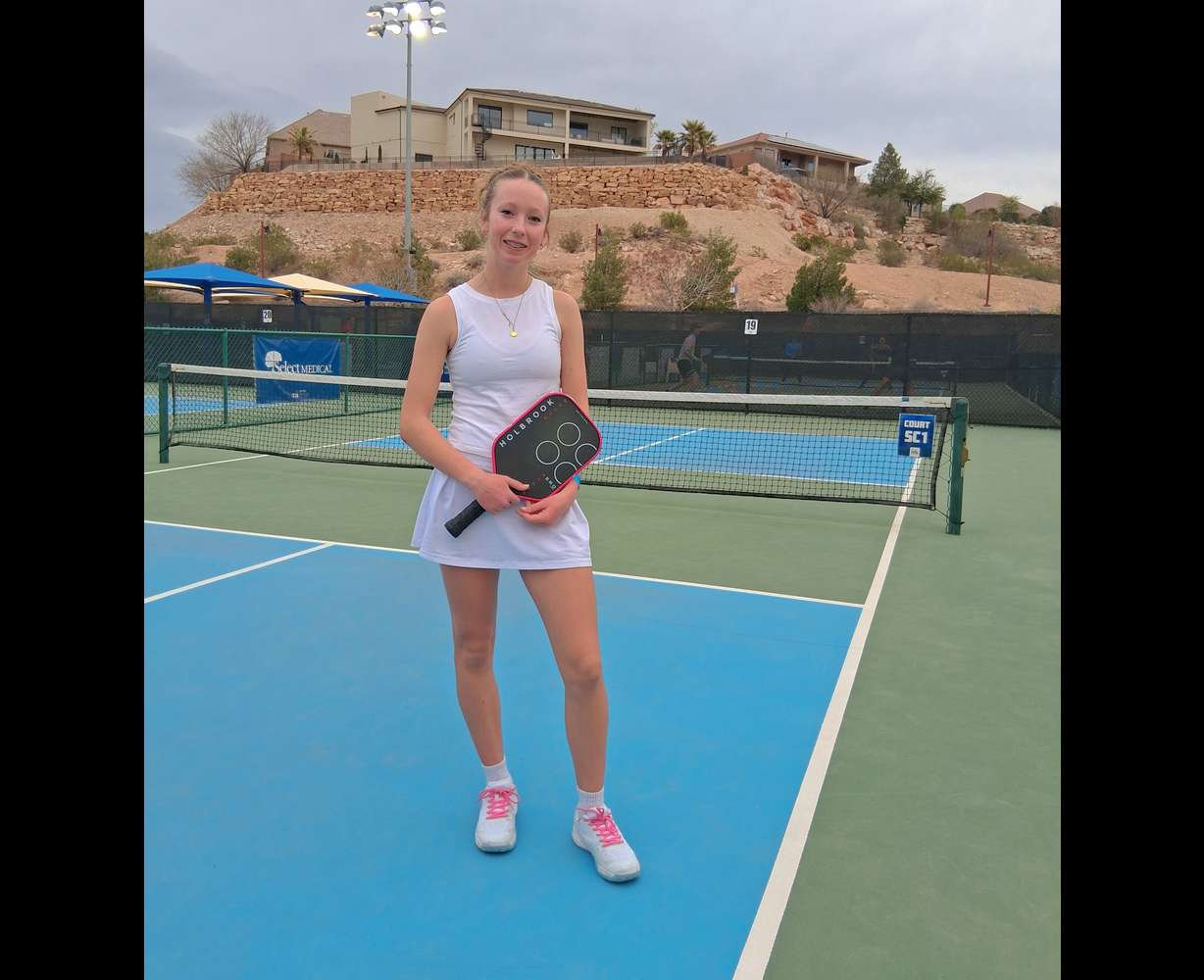 Classroom to court this Utah Online Student chases professional pickleball dreams