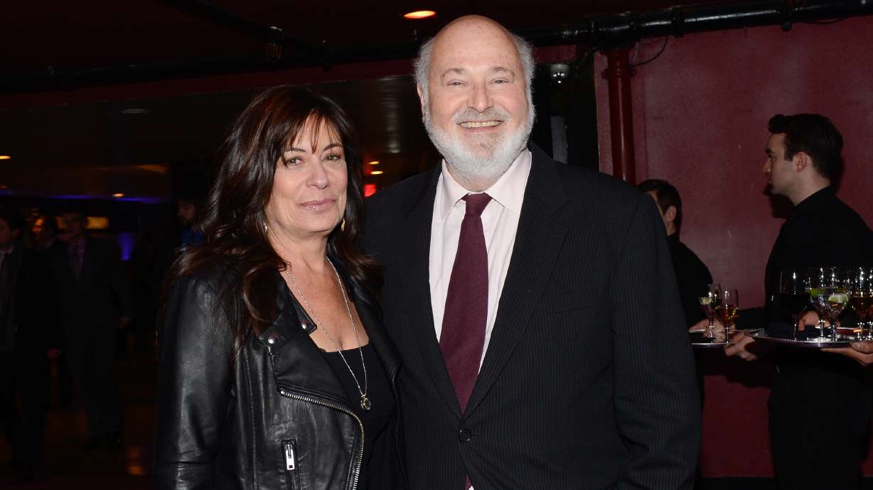 Actor Rob Reiner and his wife, Michele Singer, arrive for an event on Dec. 17, 2013, in New York. A Los Angeles County grand jury has indicted Nick Reiner on murder charges in the killings of his parents and adds the allegation that he was lying in wait before attacking them.