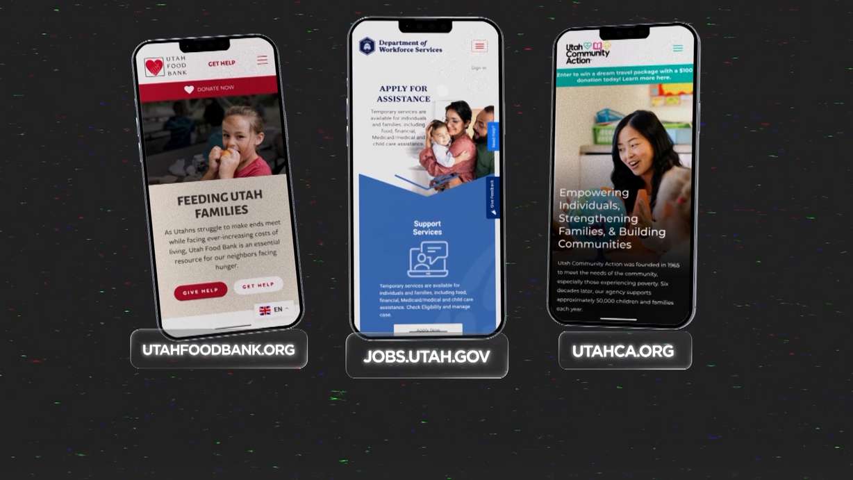 Utahns struggling to make ends meet can seek help through organizations including the Utah Food Bank, Utah Department of Workforce Services and Utah Community Action.