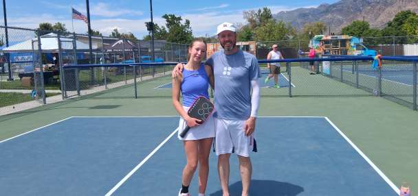 Classroom to court this Utah Online Student chases professional pickleball dreams