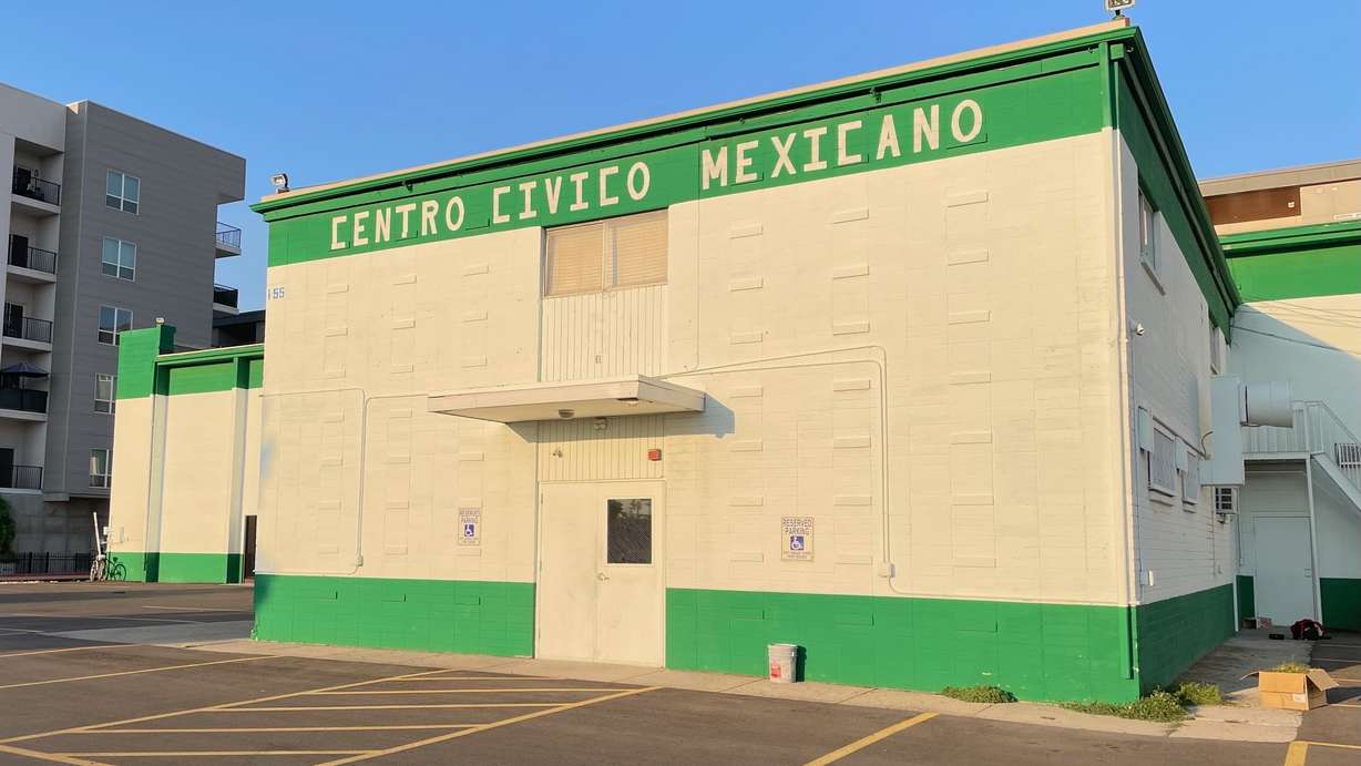 Centro Civico Mexicano boosters are pursuing plans to build a new $27 million facility to house the Salt Lake City cultural organization. The photo shows the group's current building in Salt Lake City on Aug. 4, 2027.