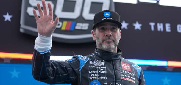 Jimmie Johnson set to leave NASCAR with famous friends in tow and a star on Hollywood's Walk of Fame