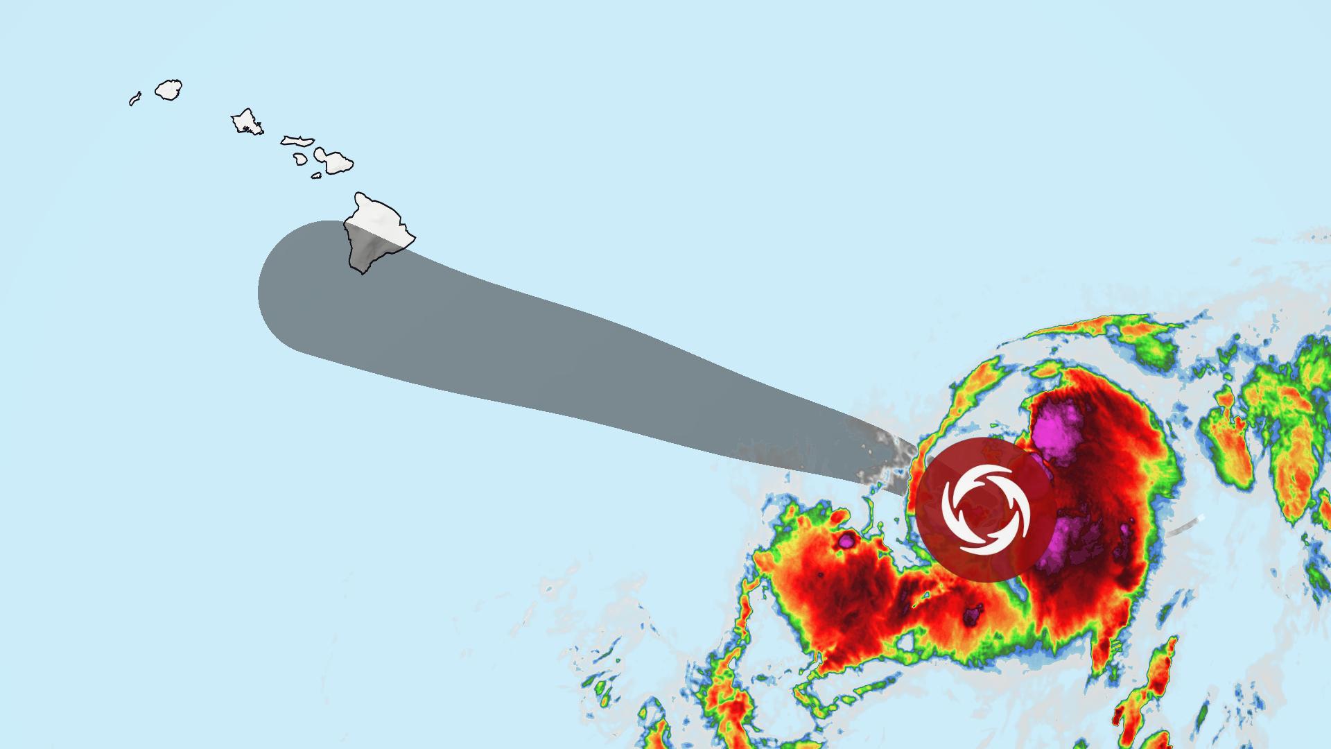 Hawaii is bracing for a tropical storm that threatens to bring heavy rain, damaging wind and dangerous surf to the islands this weekend.