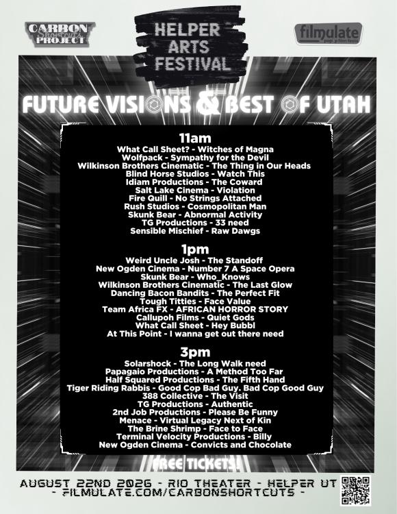 Carbon Shortcuts Film Fest: Future Visions and Best of Utah