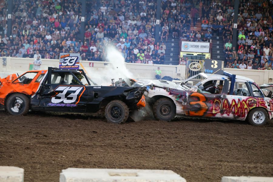 More than smashing cars: Blackfoot Elks derby raises thousands for Idaho youth