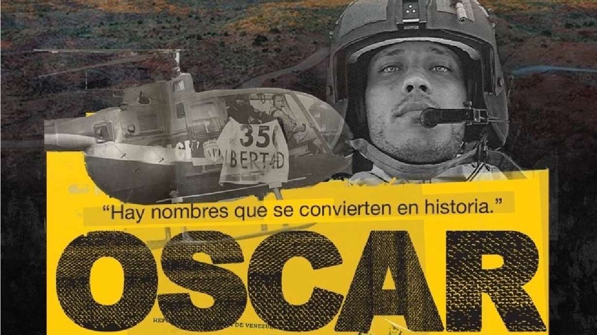 A new documentary focused on Venezuelan rebel Óscar Pérez, who died at the hands of Venezuelan forces in 2018, will be shown in Salt Lake City on Saturday. The photo comes from a flier for the film.