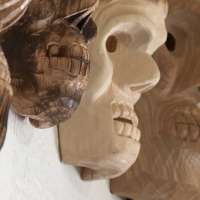 The man behind the masks