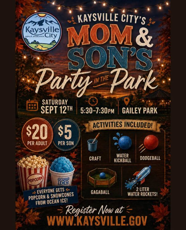 Moms & Sons - Party in the Park!