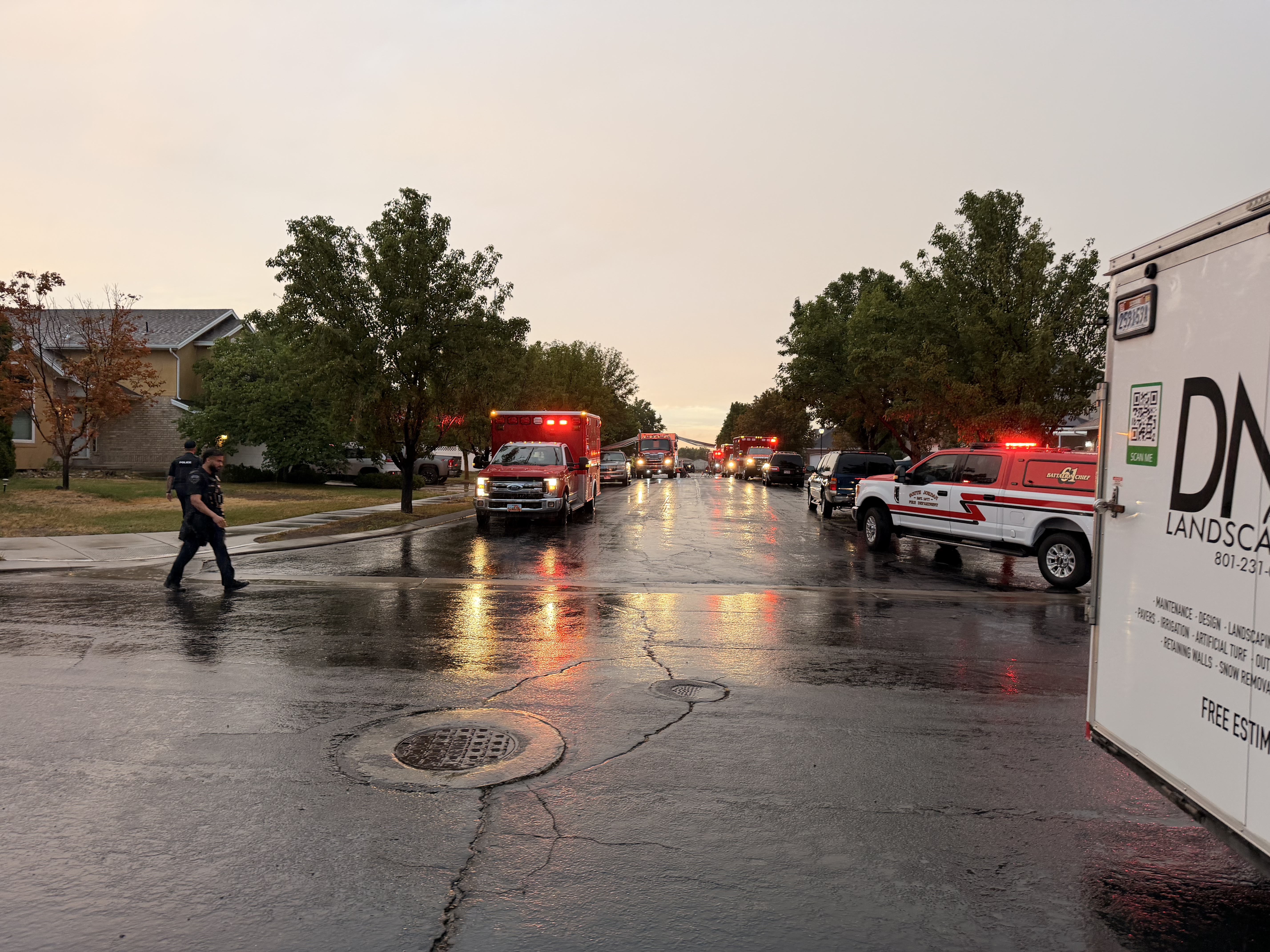 Man hospitalized in critical condition after West Jordan house fire