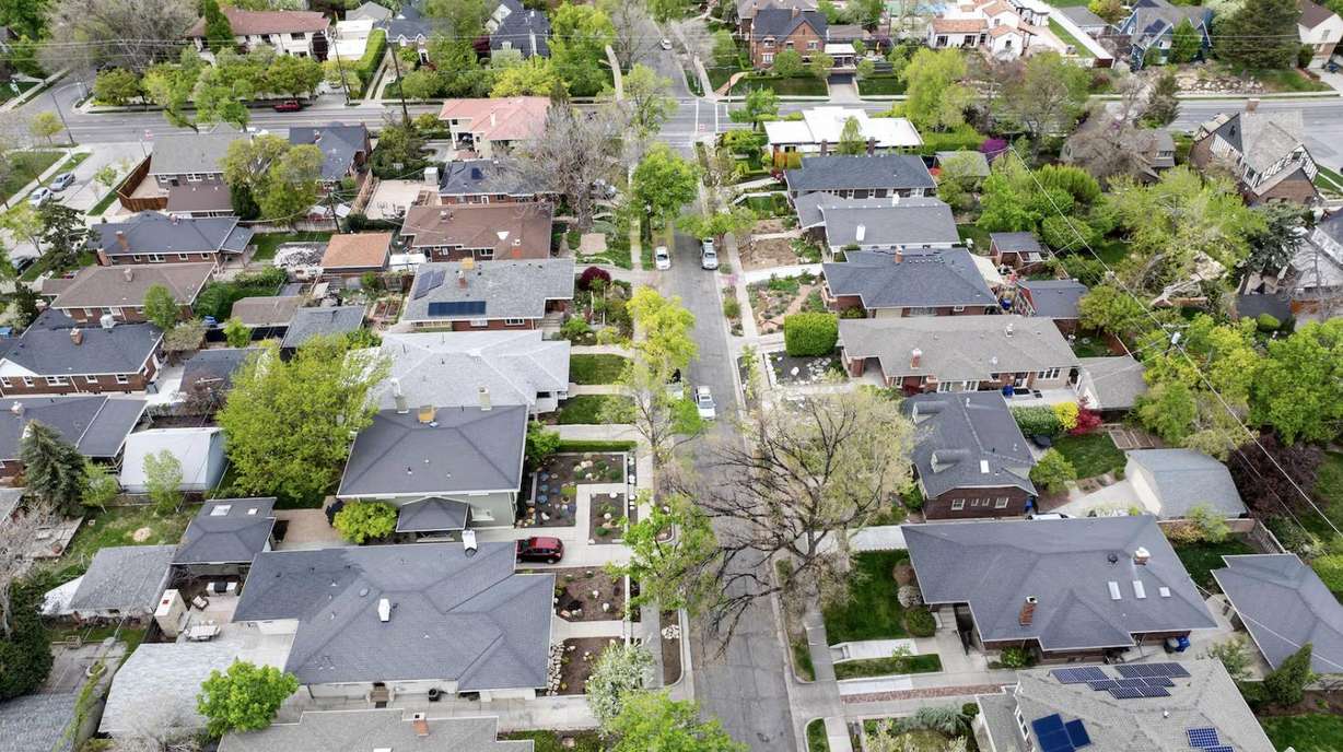 Housing market in Salt Lake City on April 10.
