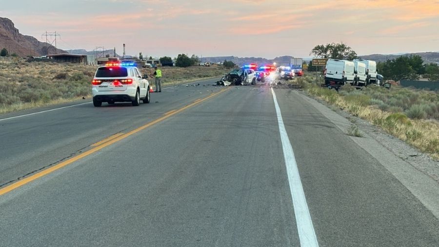1 dead in crash near Moab; U.S. 191 closed 