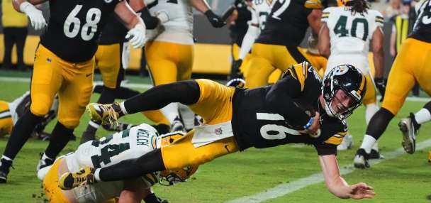 No clear early front-runner in the Steelers backup QB derby as Rudolph, Howard and Allar all shine