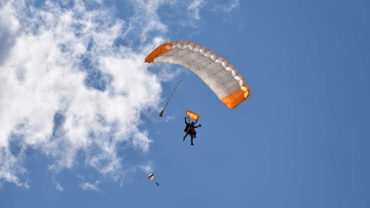 A California woman celebrated her 100th birthday Thursday by continuing a tradition that began two decades ago: jumping out of an airplane.