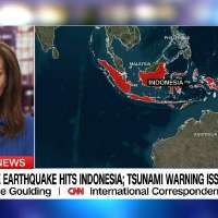 Search for survivors continues after powerful earthquake kills dozens in Indonesia