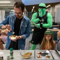 How a smashed cuke salad — and other homegrown dishes — are helping fight hunger at Utah Valley University