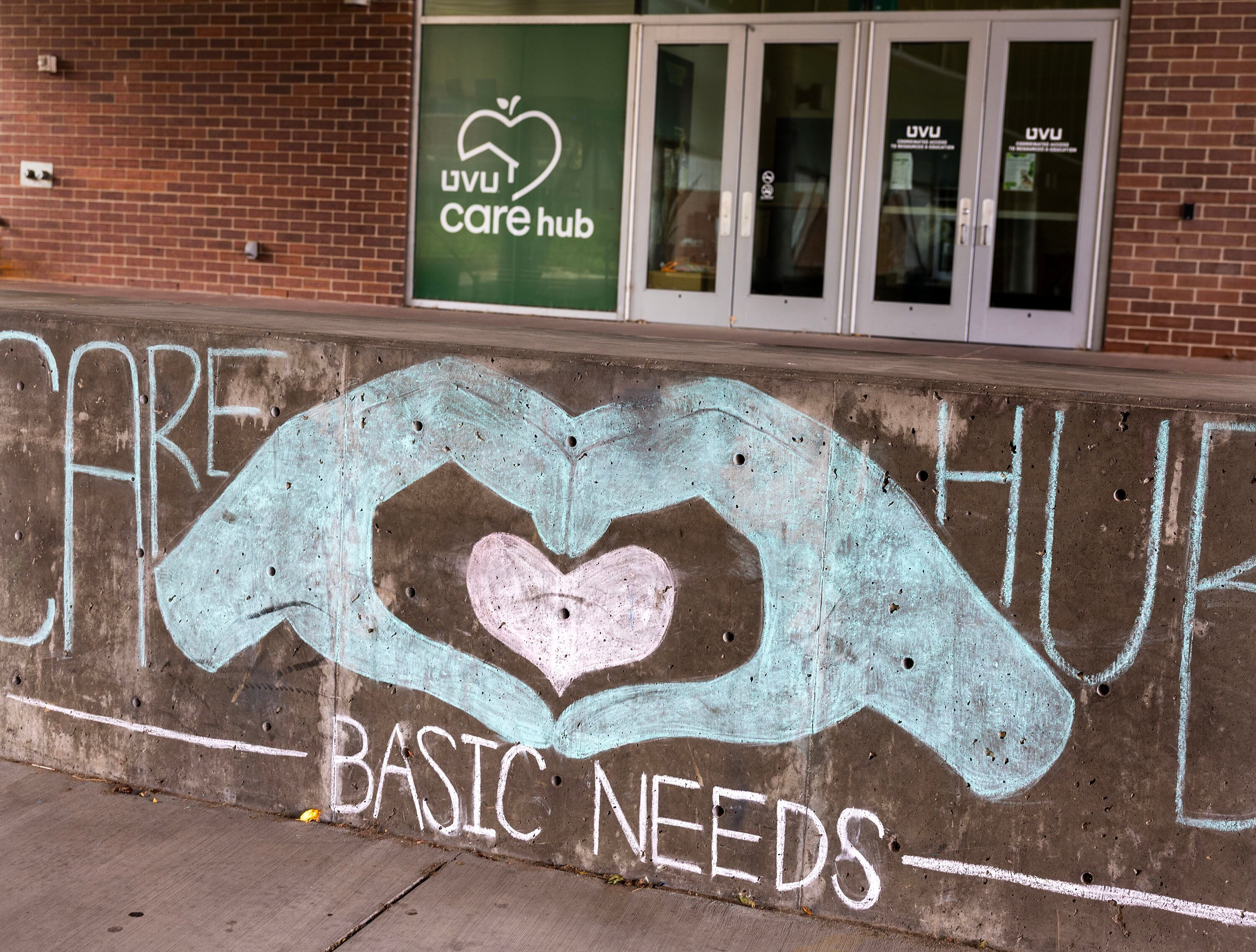 The Utah Valley University Care Hub in Orem is pictured on Friday.