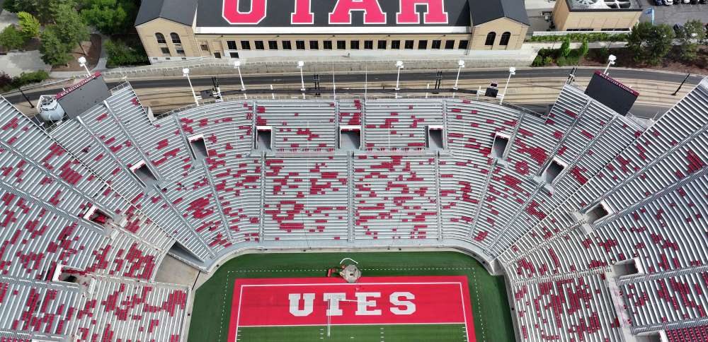 What local college football team gets the most love in Utah?