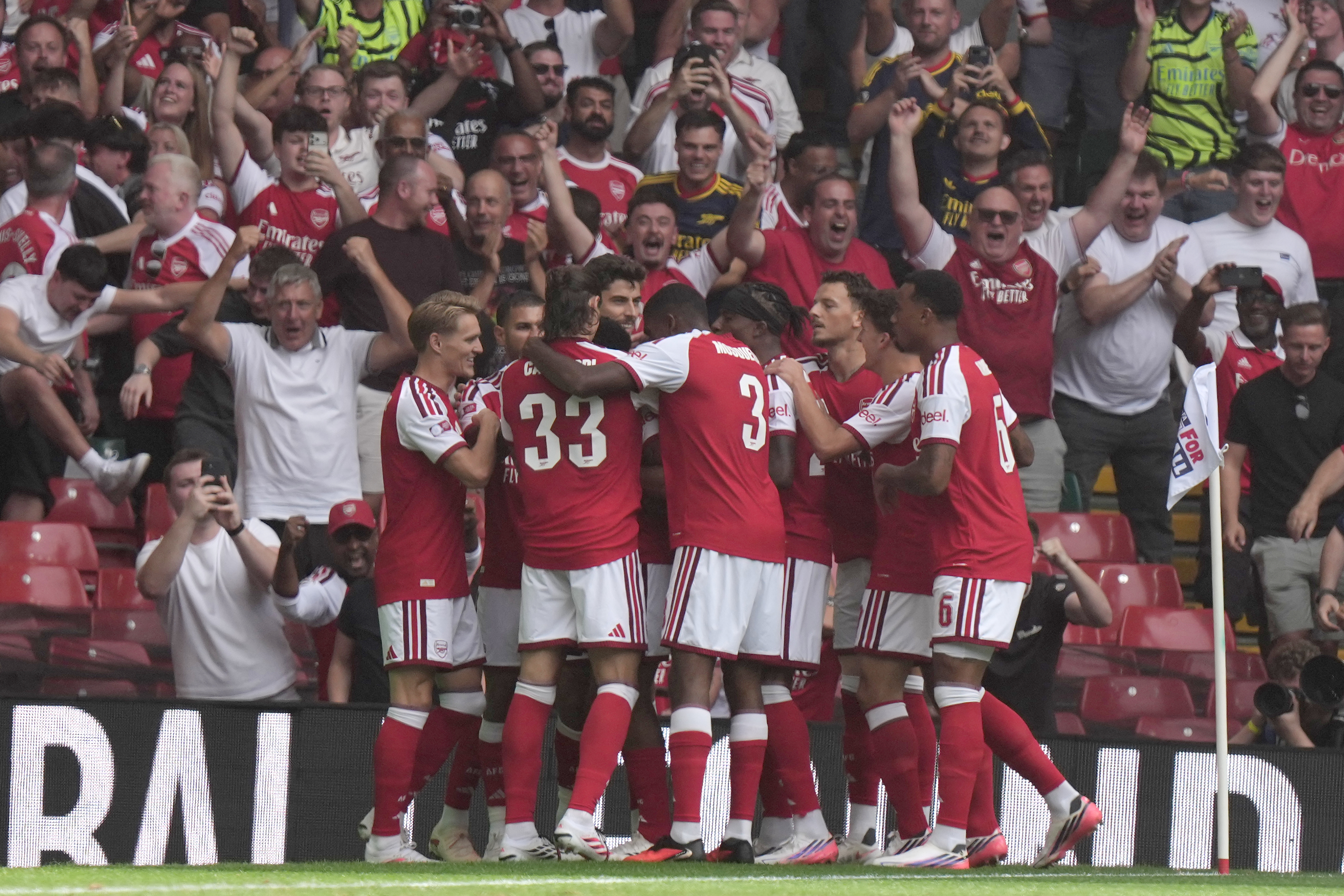 Nightmarish start for Maresca as Arsenal beats Man City 3-0 in Community Shield