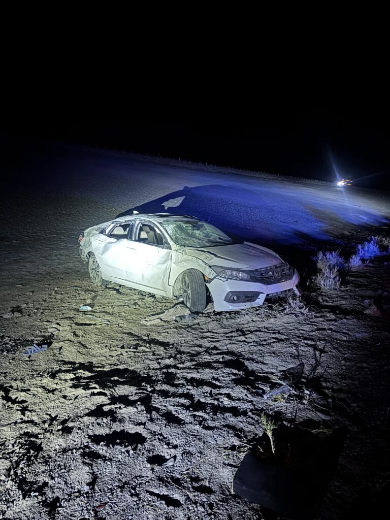1 dead, 4 hospitalized after single-vehicle crash in Tooele County