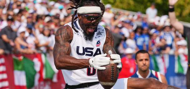 US men and Canada women win flag football world titles as spots earned for the Los Angeles Olympics
