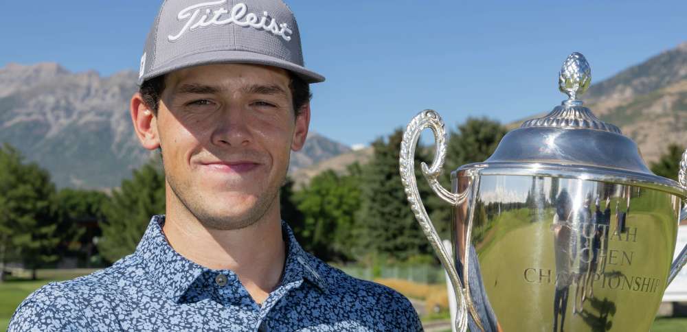 Former Utah golfer Blake Tomlinson captures 2nd Utah Open title in 5 years