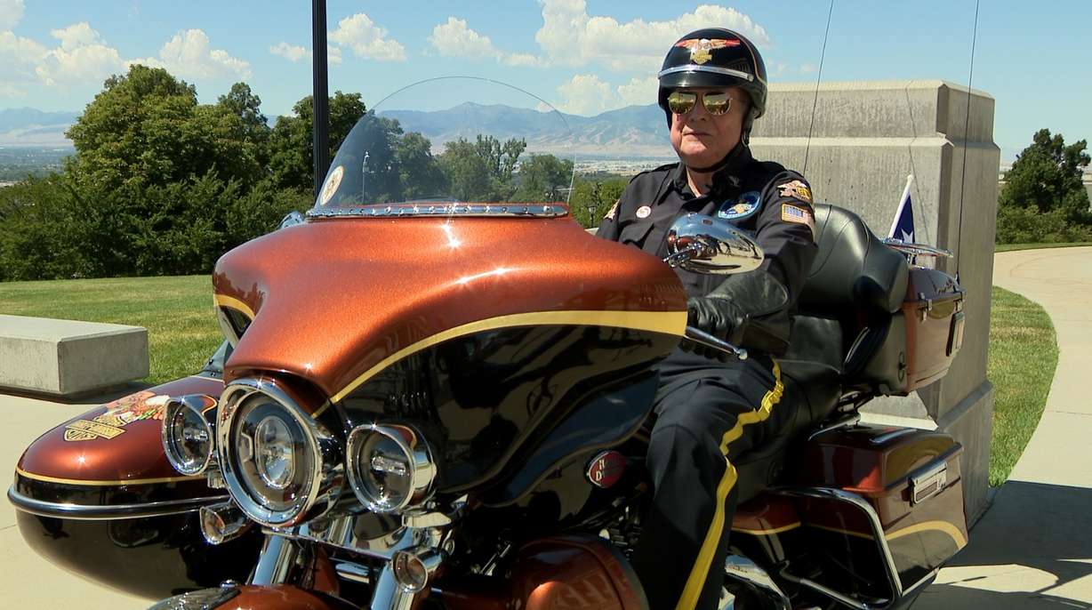 Jim Howard sits on his motorcycle during the 2026 Ride For Fallen Officers held on Saturday.
