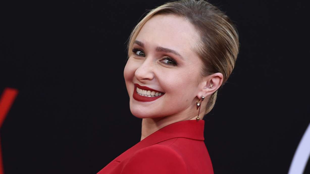 Hayden Panettiere arrives at the premiere of "Blonde," on Sept. 13, 2022, at TCL Chinese Theatre in Los Angeles.