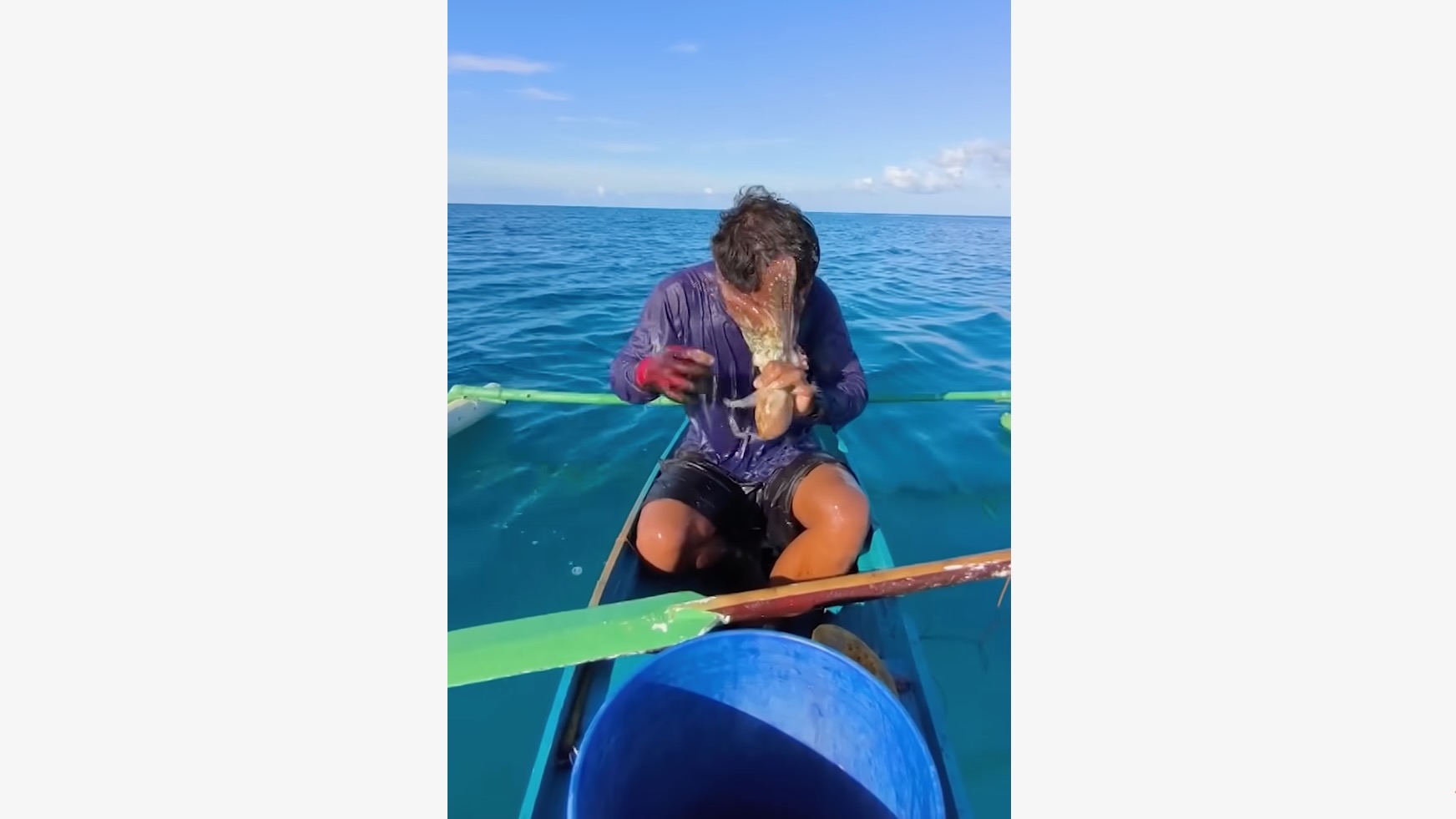Have You Seen This? Filipino fisherman engages in epic battle with octopus