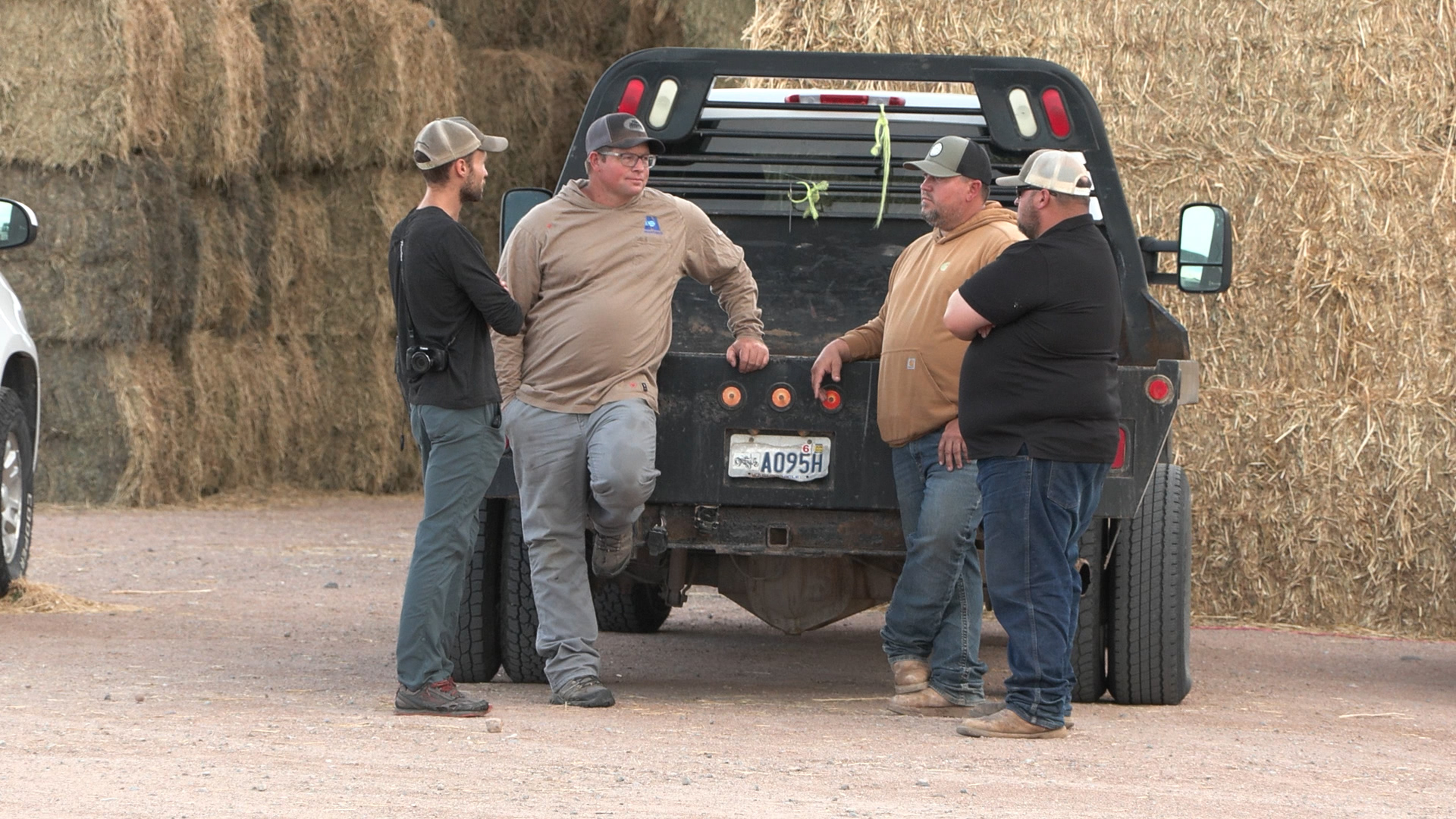 Farmers discussing the Ag-DRIP program in Vernal.