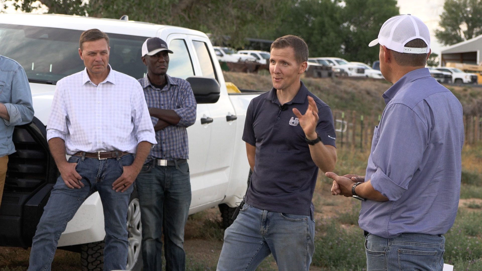 Matt Yost with Utah State University Extension discussing the Ag-DRIP program.
