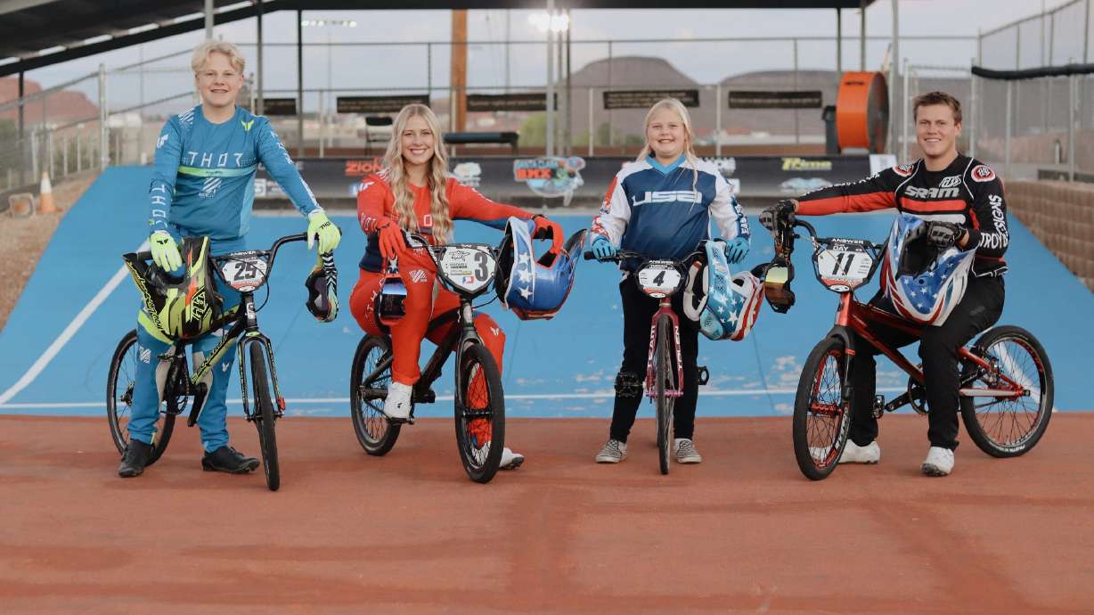 The Day/Vaughn family out of southern Utah has been changing the BMX world one turn at a time. Together, they run the Santa Clara BMX park, which is a nonprofit organization. They said their goal is to create an all-inclusive environment.