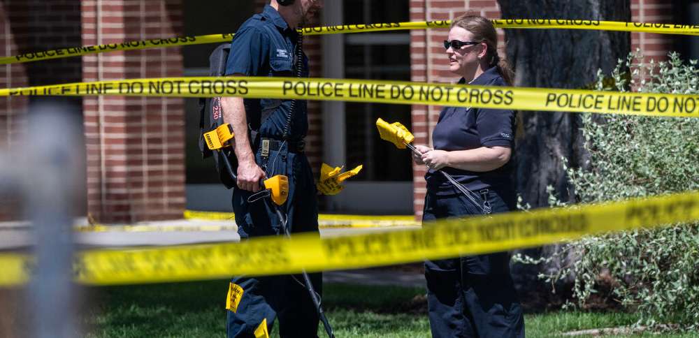 4 charged in Kearns funeral shooting